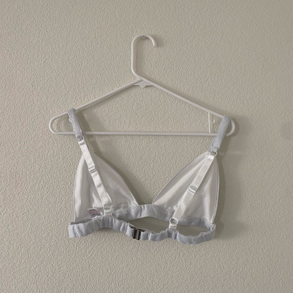 SLA THE LABEL WHITE ASTRID BRALETTE MEDIUM - Picture 5 of 7